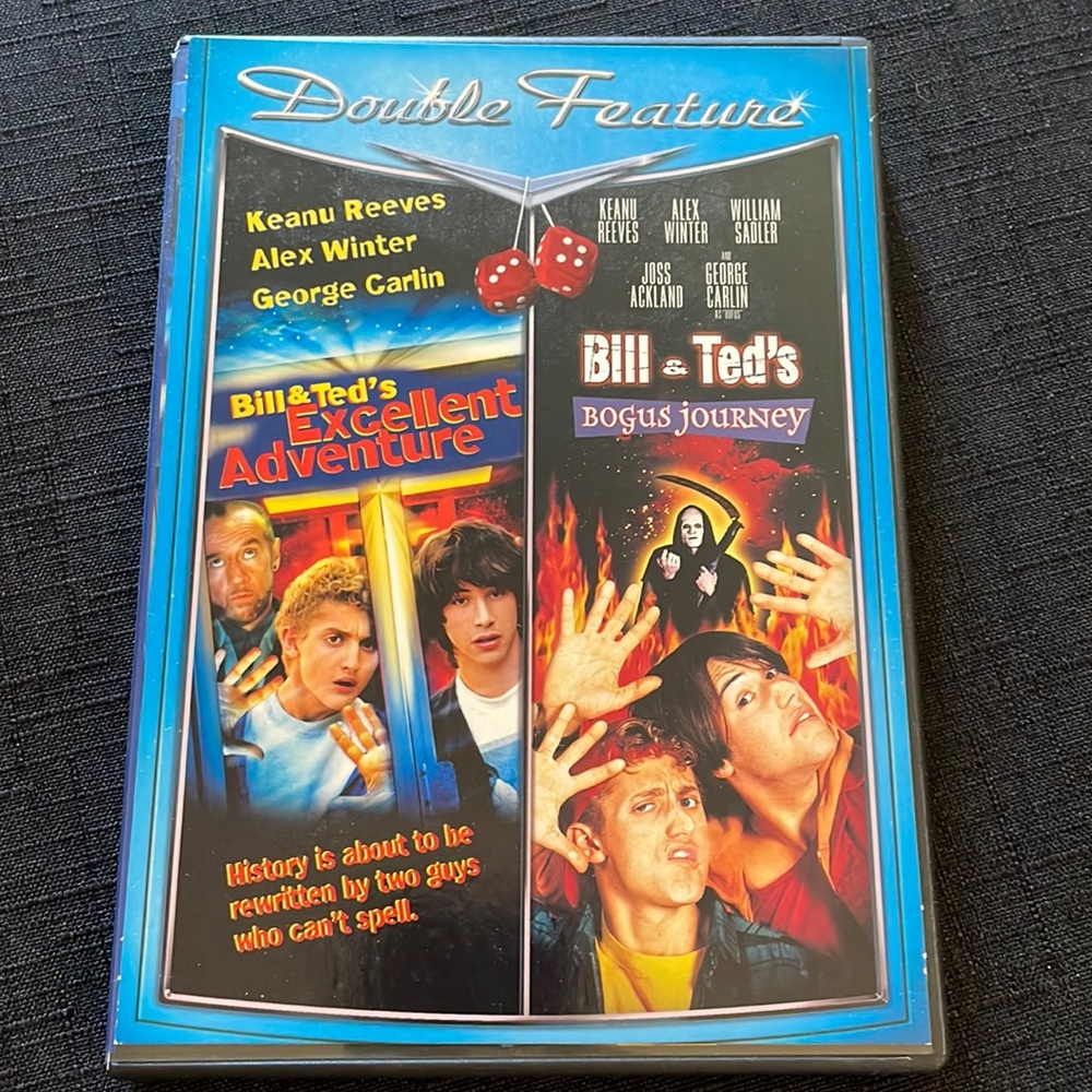 Bill and Ted double feature DVD